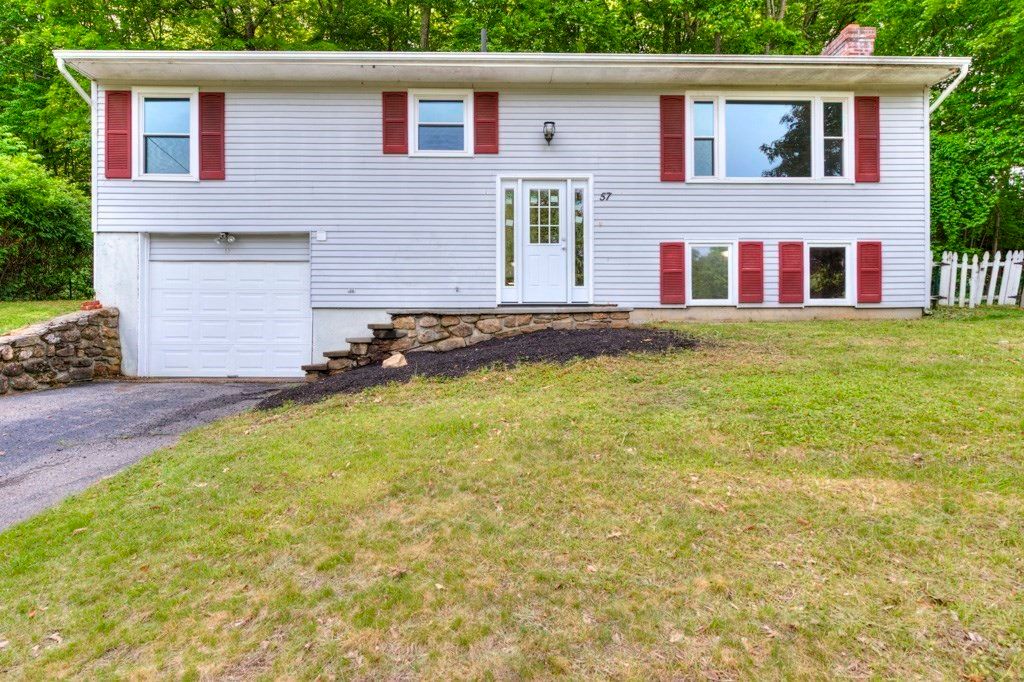 Attached, Backyard, Exterior, Facade, Raised Ranch