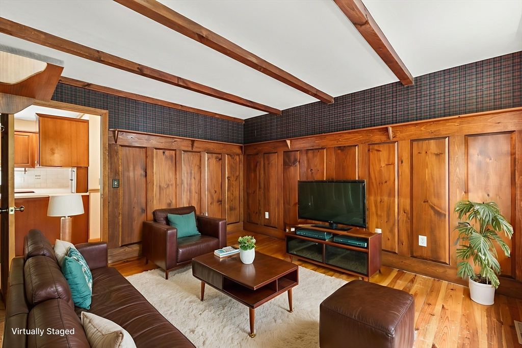 Interior, Living room, Wooden Beams, Wood Texture Flooring, Wooden Walls