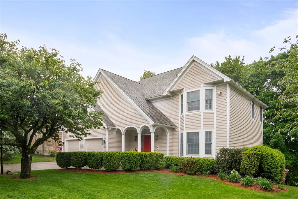 Attached, Backyard, Exterior, Facade, Farmhouse