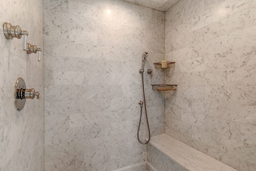 Bathroom, Interior, Marble Walls