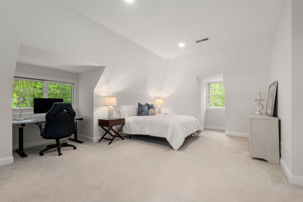 Bedroom, Home Office, Interior, Recessed Lighting