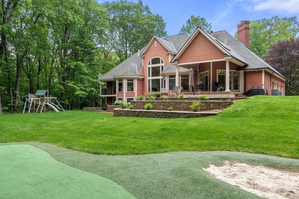 Backyard, Exterior, Facade, Brick Facade, Playground, Queen Anne Victorian