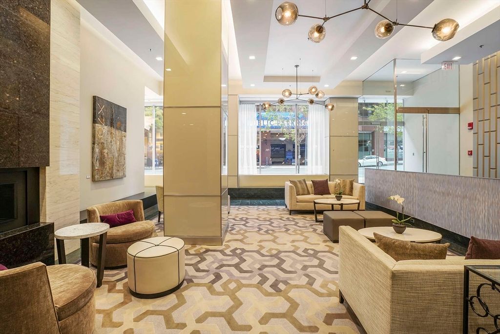 Fireplace, Interior, Living room, Pendant Lights, Recessed Lighting