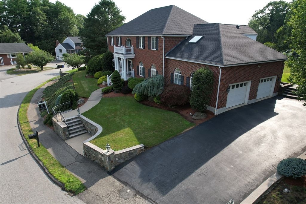 Attached, Exterior, Facade, Brick Facade, French Provincial