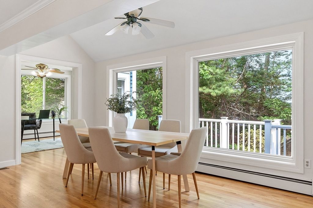 Dining room, Interior, Wood Texture Flooring