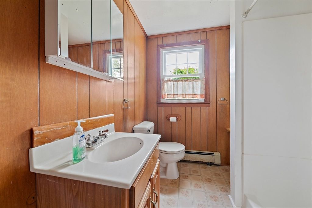 Bathroom, Interior, Wooden Walls