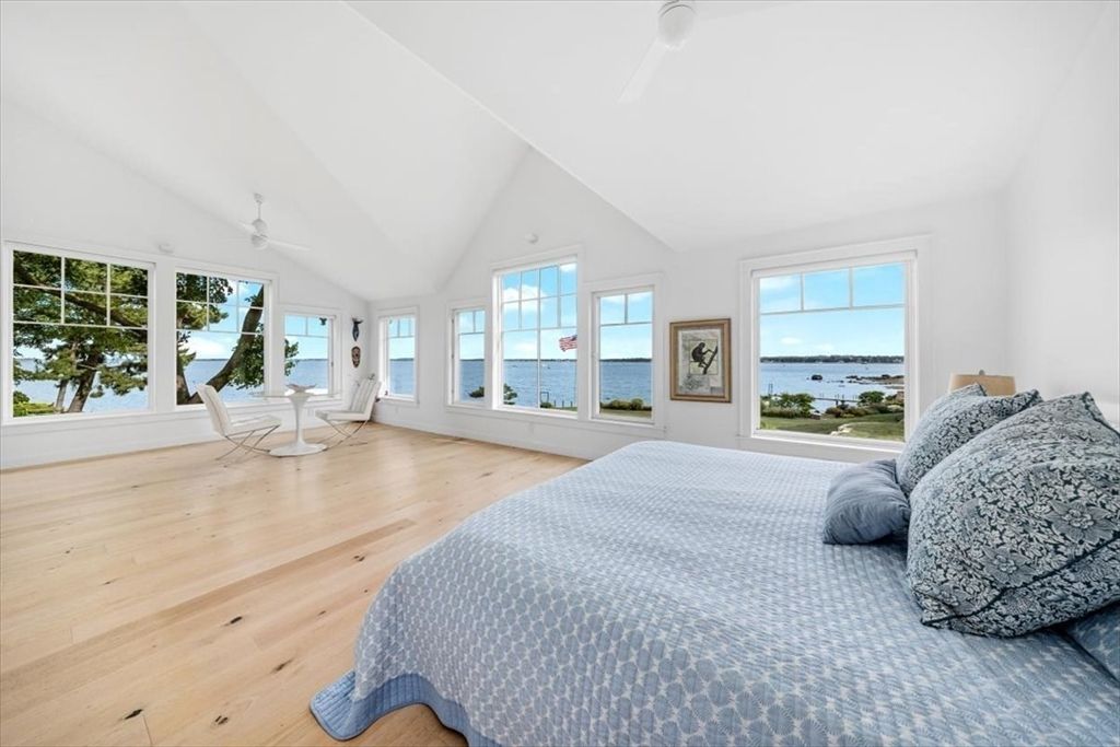 Bedroom, Interior, Water, Wood Texture Flooring