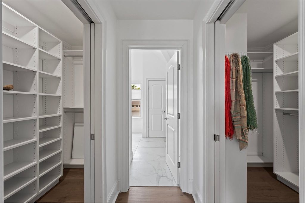 Interior, Marble, Walk-in Closets, Wood Texture Flooring