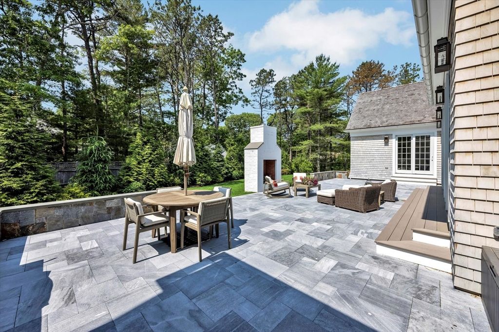 Backyard, Exterior, Fireplace