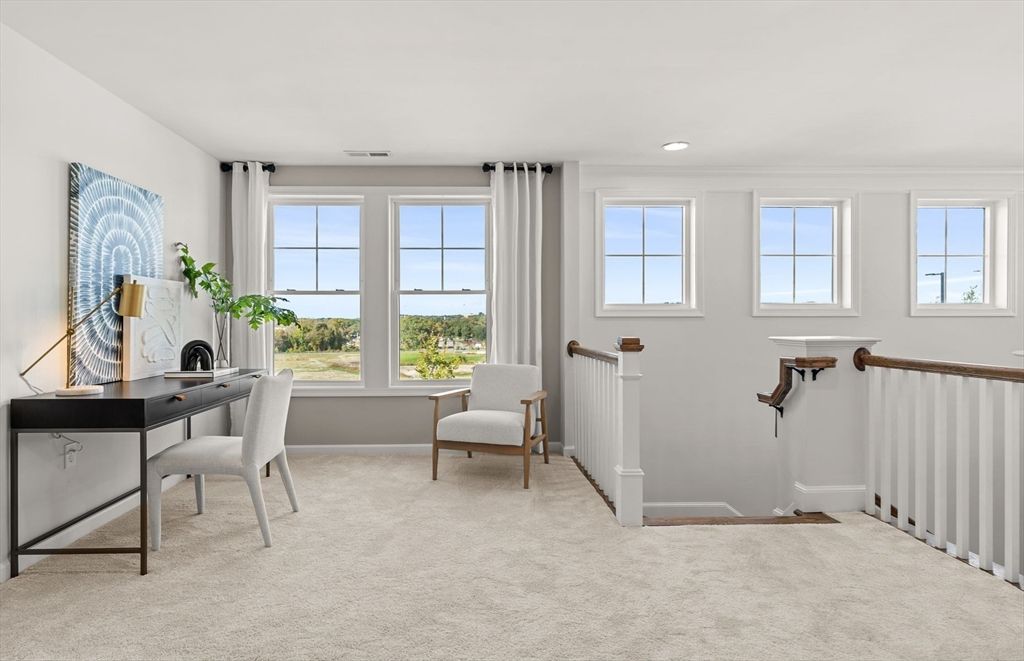 Home Office, Interior, Recessed Lighting