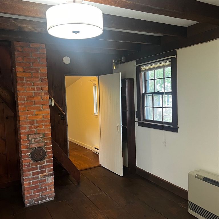 Interior, Stone Walls, Wood Texture Flooring