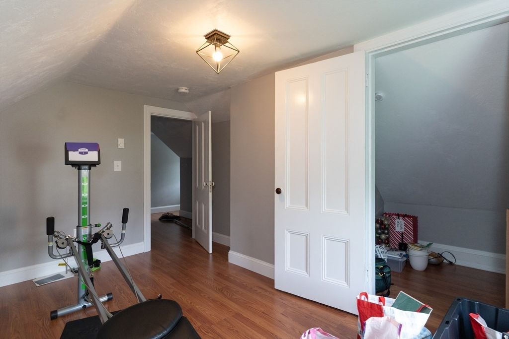Fitness Equipment, Interior, Wood Texture Flooring