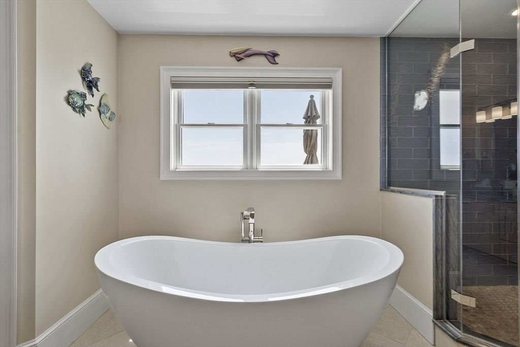 Bathroom, Free Standing Baths, Glass Shower, Interior