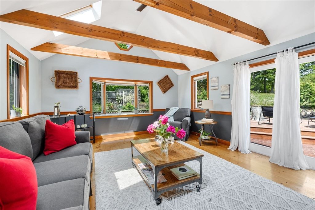Interior, Living room, Wooden Beams, Wood Texture Flooring
