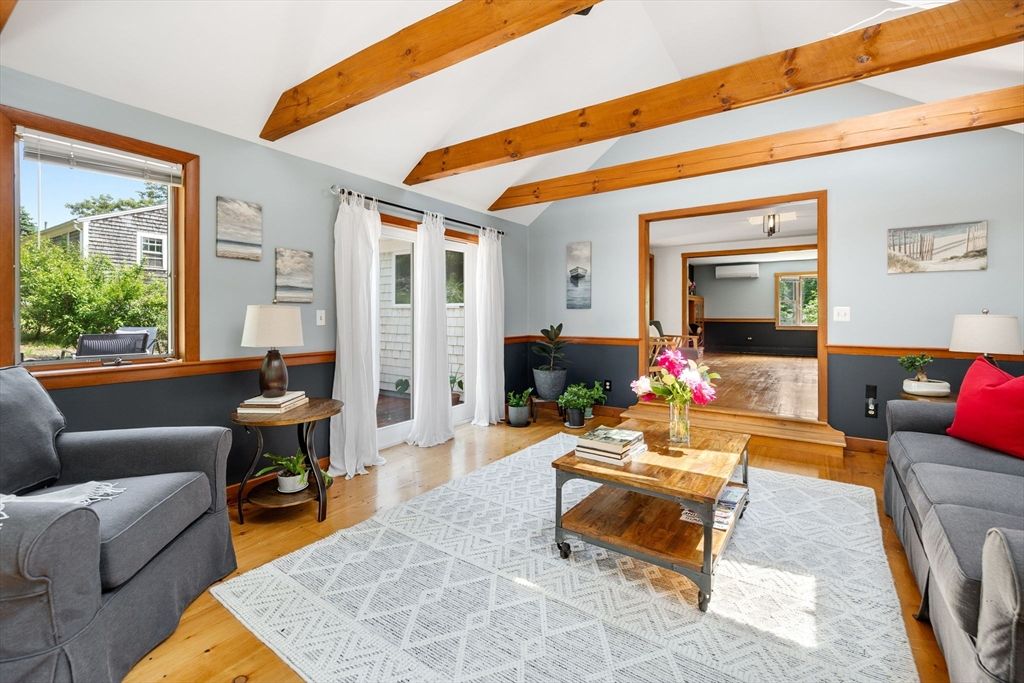 Interior, Living room, Wooden Beams, Wood Texture Flooring