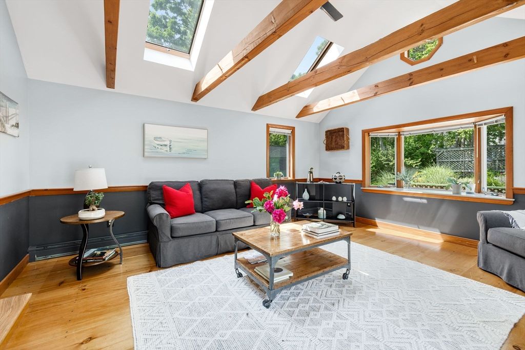 Interior, Living room, Wooden Beams, Wood Texture Flooring