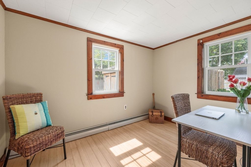 Home Office, Interior, Wood Texture Flooring