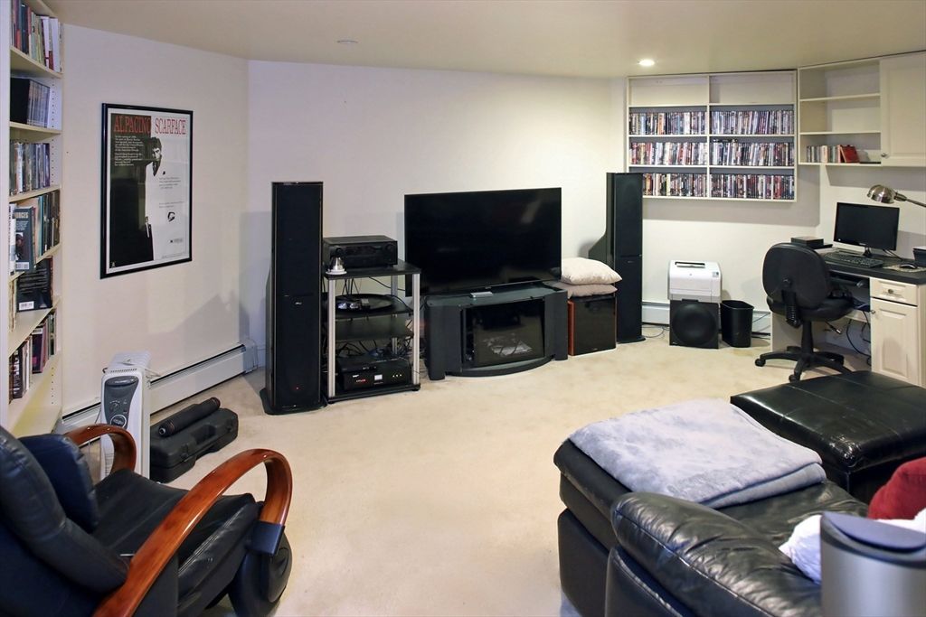 Home Office, Interior, Recessed Lighting