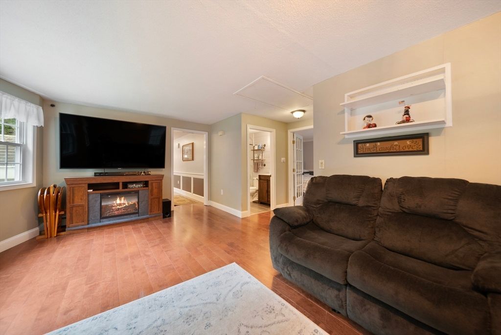 Fireplace, Interior, Living room, Wood Texture Flooring