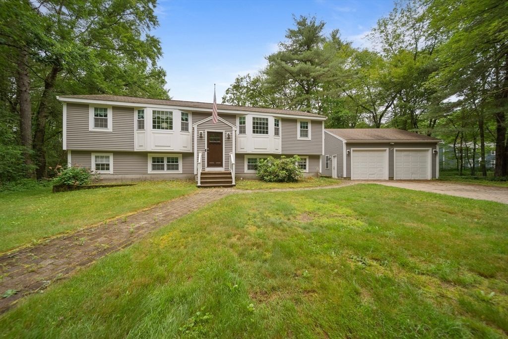 Attached, Backyard, Exterior, Facade, Raised Ranch