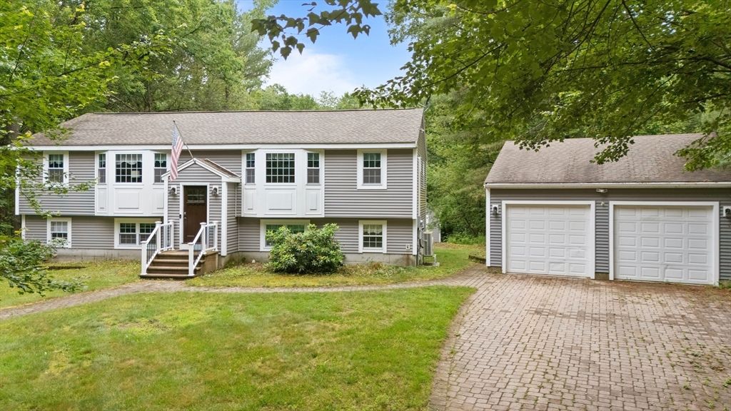 Attached, Backyard, Exterior, Facade, Raised Ranch