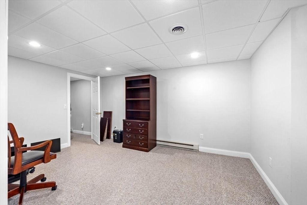 Home Office, Interior, Recessed Lighting
