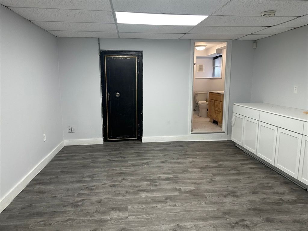 Bathroom, Empty room, Interior, Wood Texture Flooring