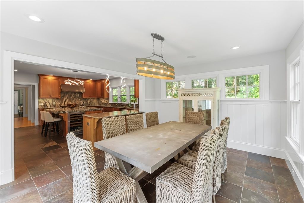 Dining room, Interior, Kitchen, Pendant Lights, Recessed Lighting