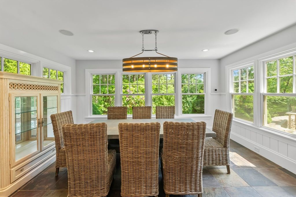 Dining room, Interior, Pendant Lights, Recessed Lighting