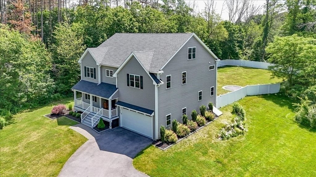 Attached, Backyard, Exterior, Facade, Farmhouse