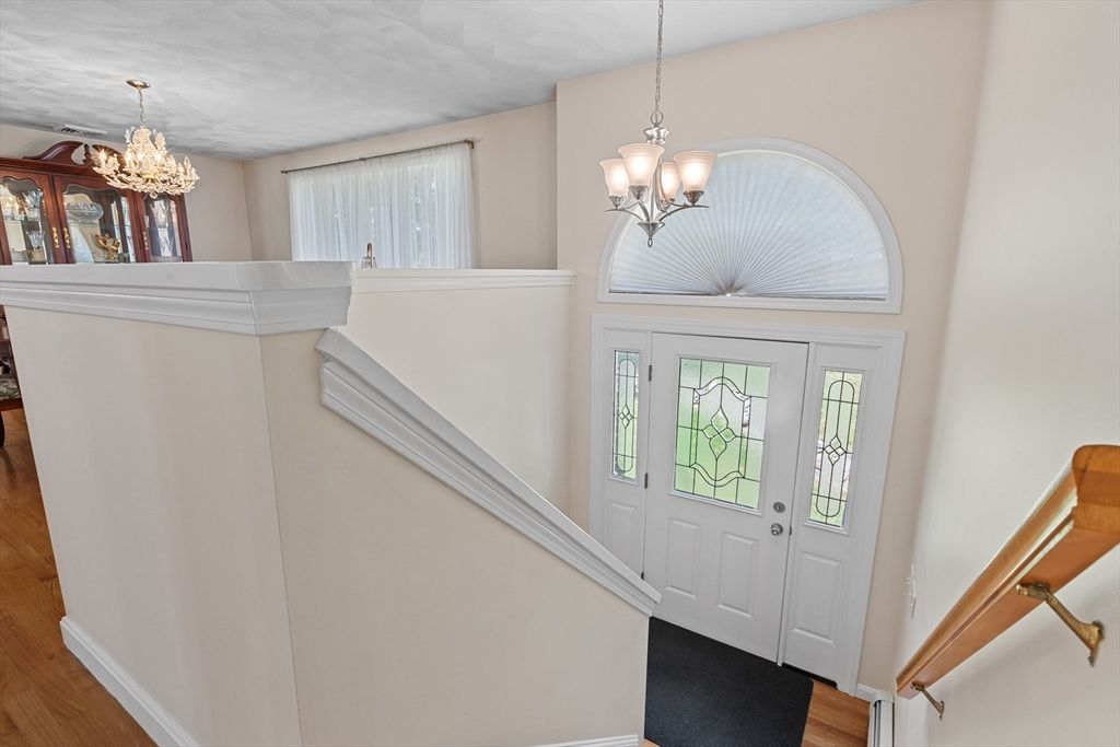 Chandelier, Interior, Wood Texture Flooring