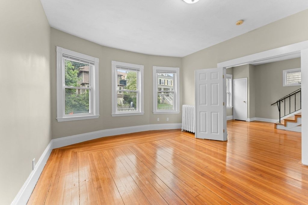 Empty room, Interior, Wood Texture Flooring