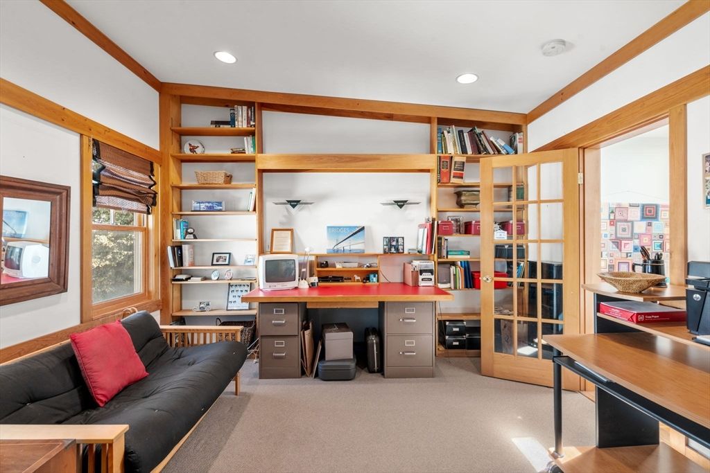 Home Office, Interior, Recessed Lighting