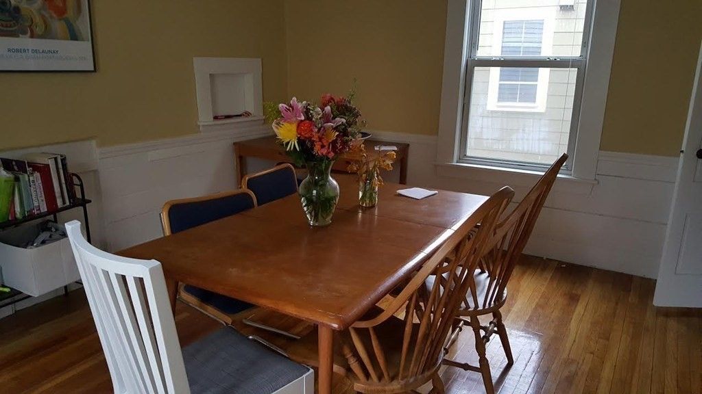 Dining room, Interior, Wood Texture Flooring