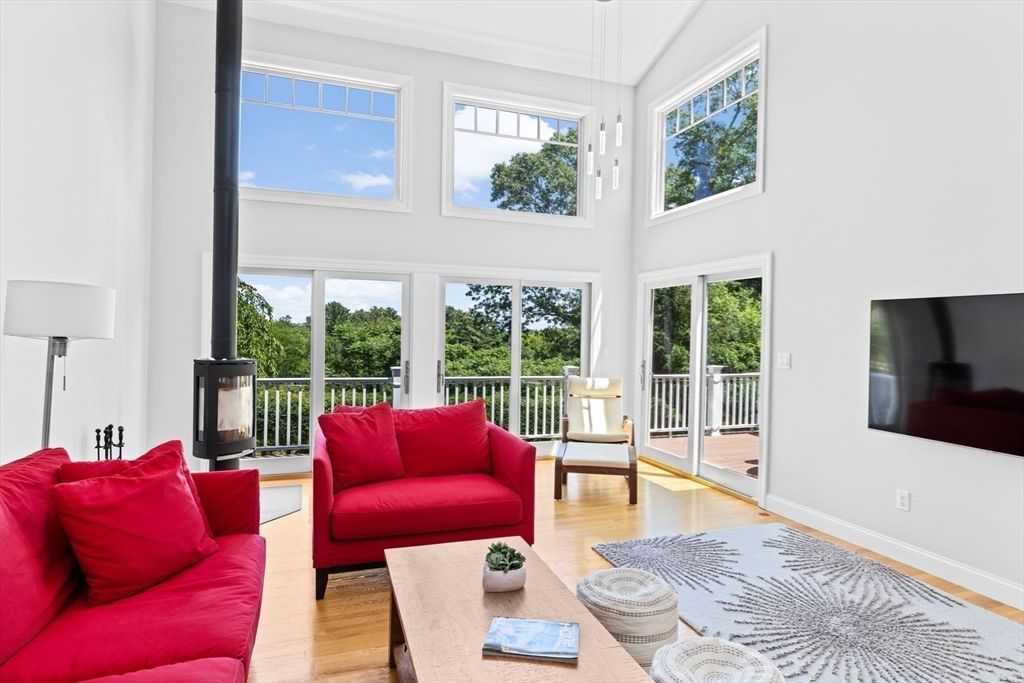 Interior, Living room, Sun Room, Wood Texture Flooring