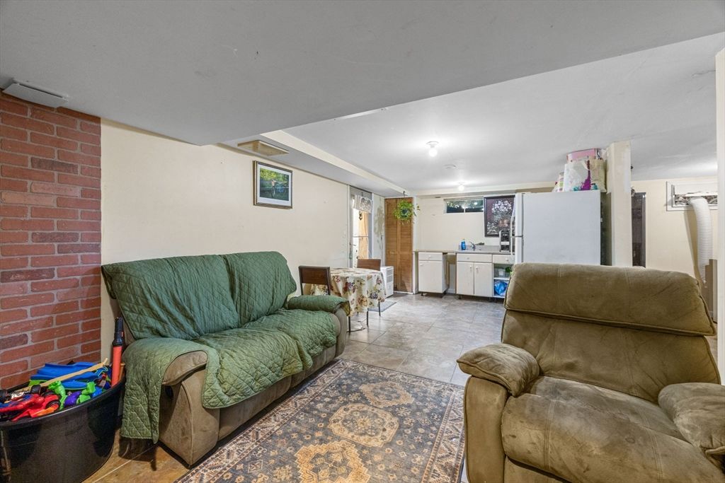 Interior, Living room, Stone Walls