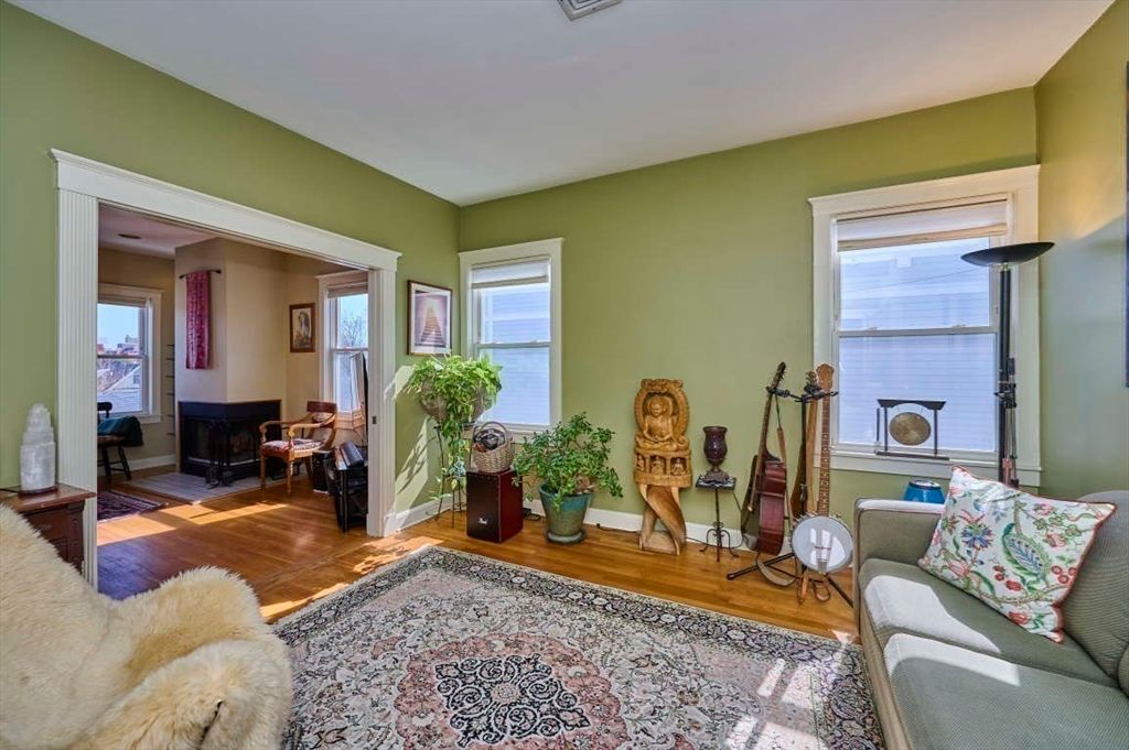 Fireplace, Interior, Living room, Water, Wood Texture Flooring