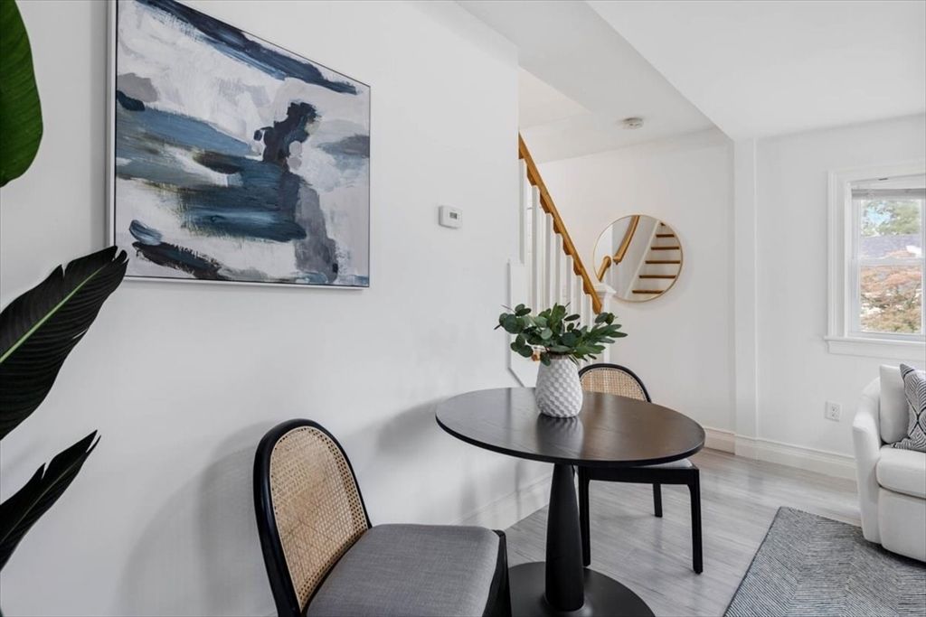 Dining room, Interior, Wood Texture Flooring