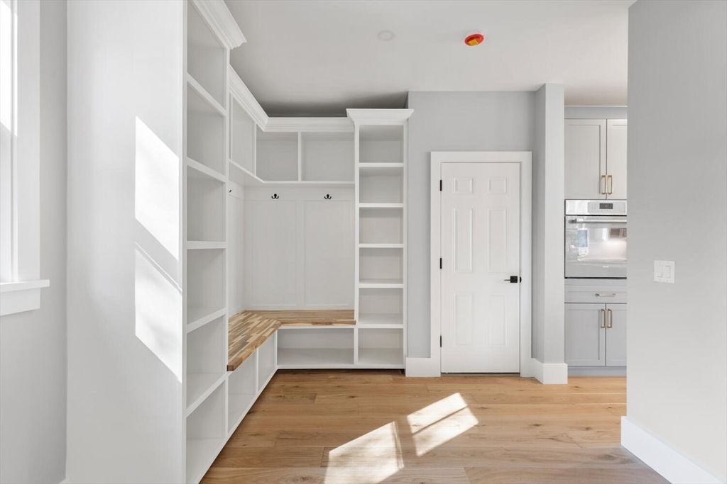 Interior, Walk-in Closets, Wood Texture Flooring