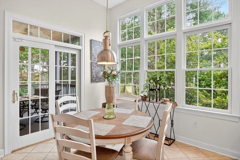 Dining room, Interior, Pendant Lights