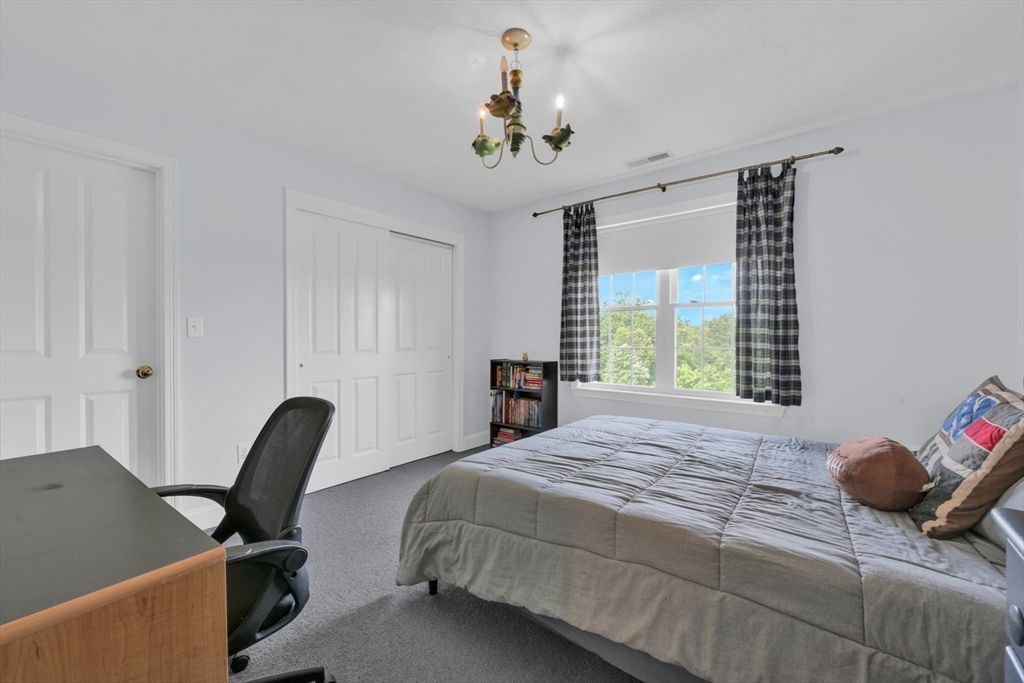 Bedroom, Chandelier, Home Office, Interior