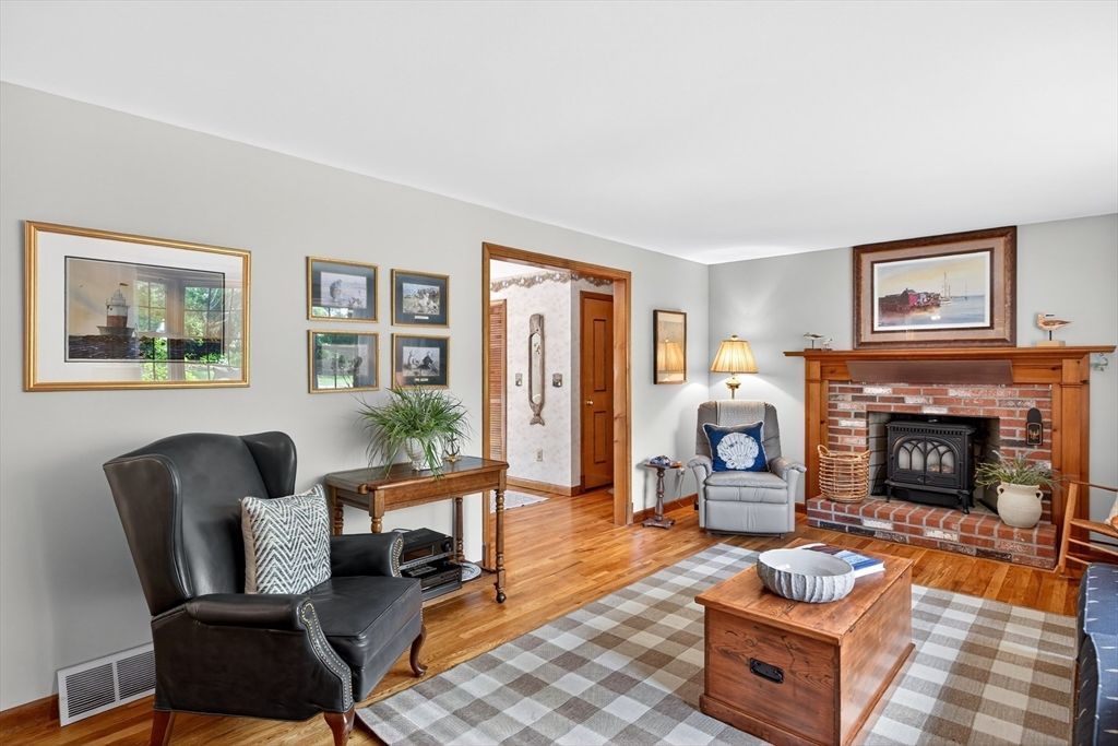 Fireplace, Interior, Living room, Wood Texture Flooring