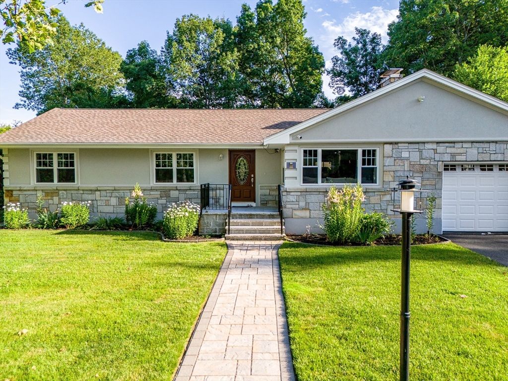 Attached, Backyard, Exterior, Facade, Ranch