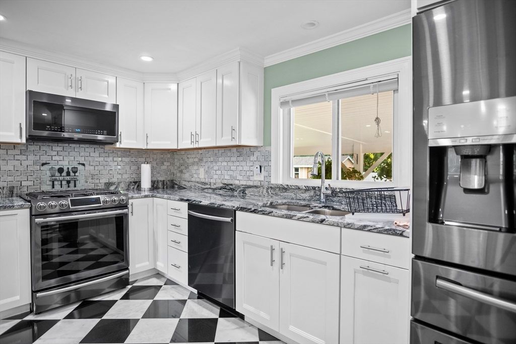 Interior, Kitchen, Recessed Lighting, Stainless Steel Appliances