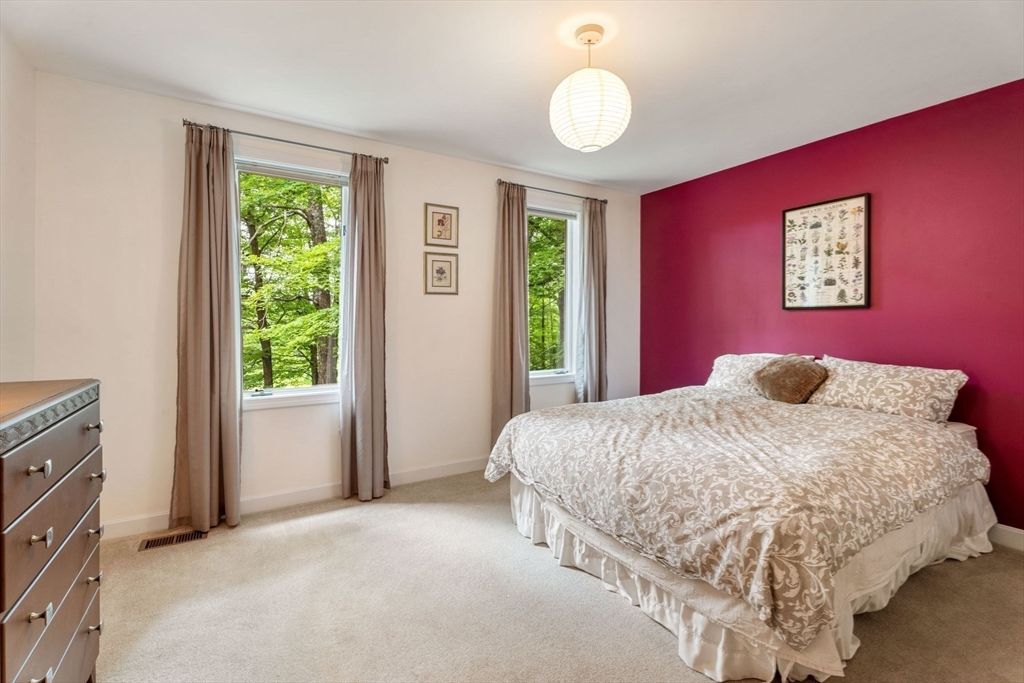 Bedroom, Interior, Pendant Lights