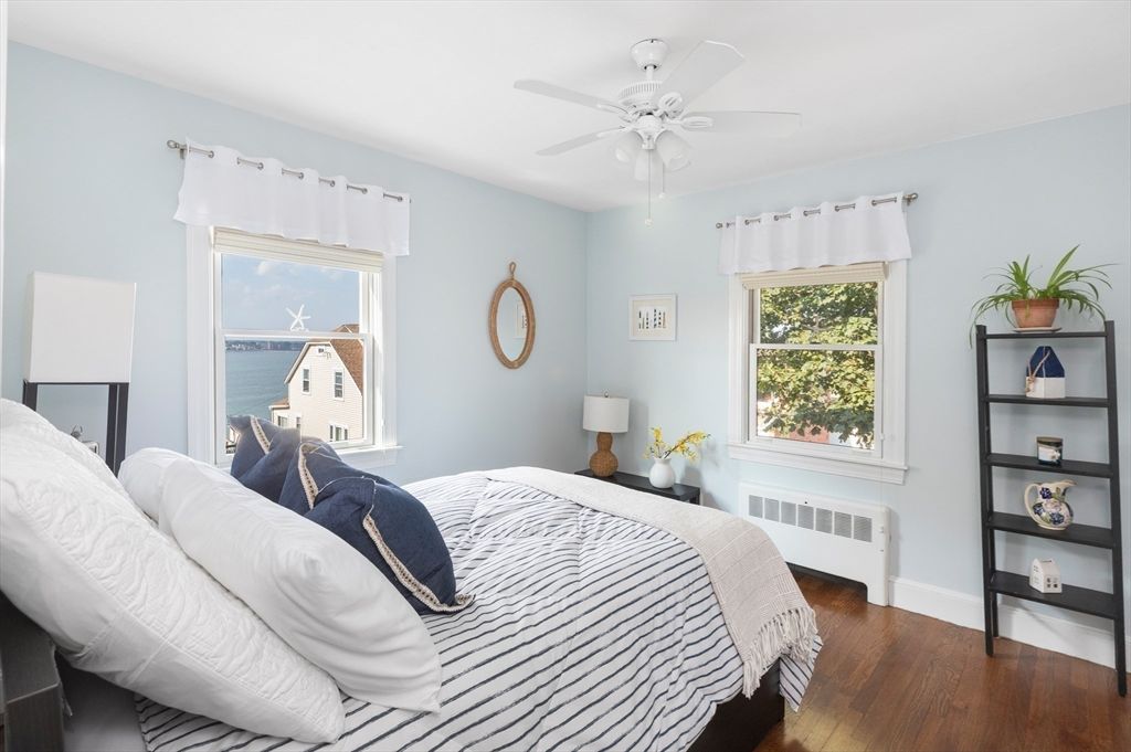 Bedroom, Interior, Water, Wood Texture Flooring