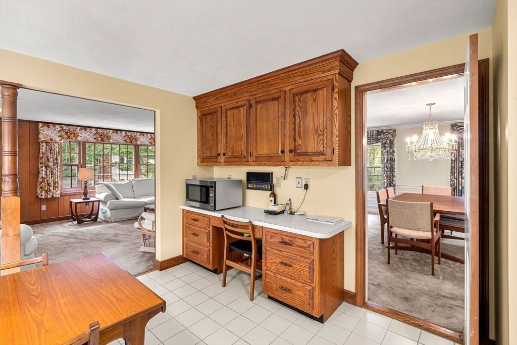 Chandelier, Home Office, Interior