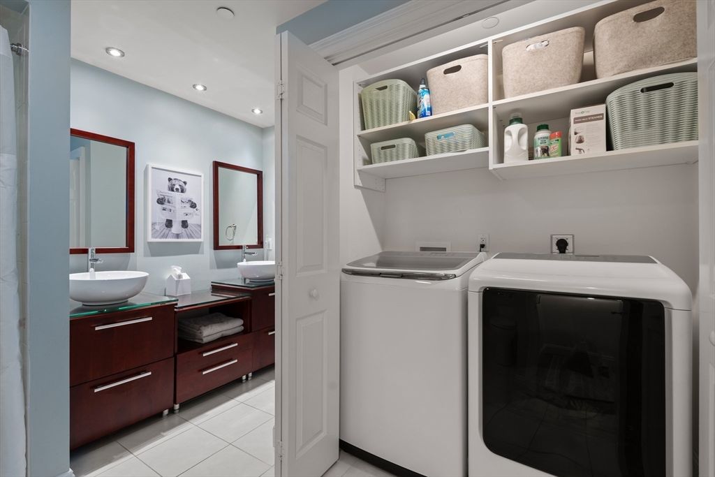 Interior, Recessed Lighting, Washer