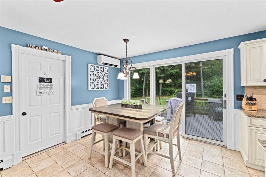 Dining room, Interior, Pendant Lights