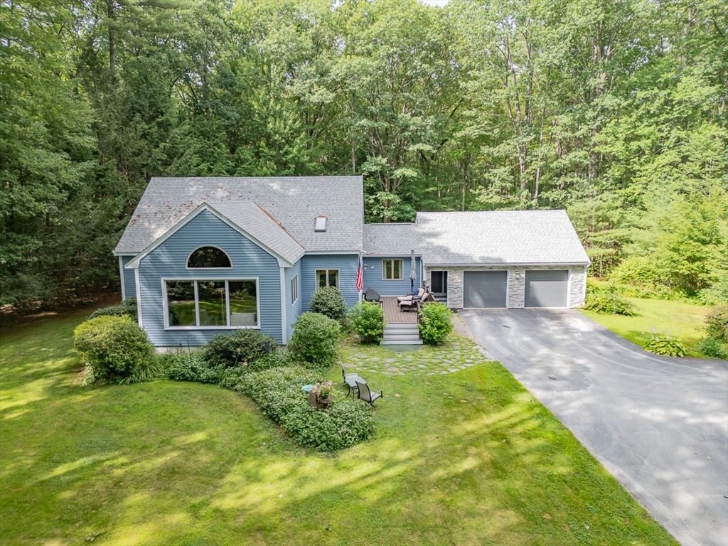 Attached, Backyard, Exterior, Facade, Cape Cod